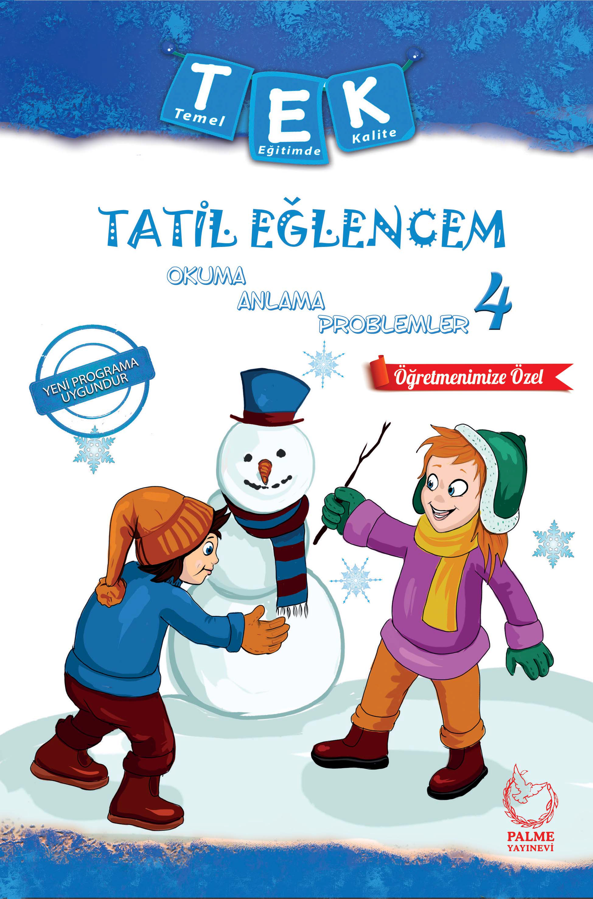 4. Sınıf Tatil Eğlencem Okuma Anlama-Problemler kapak görseli